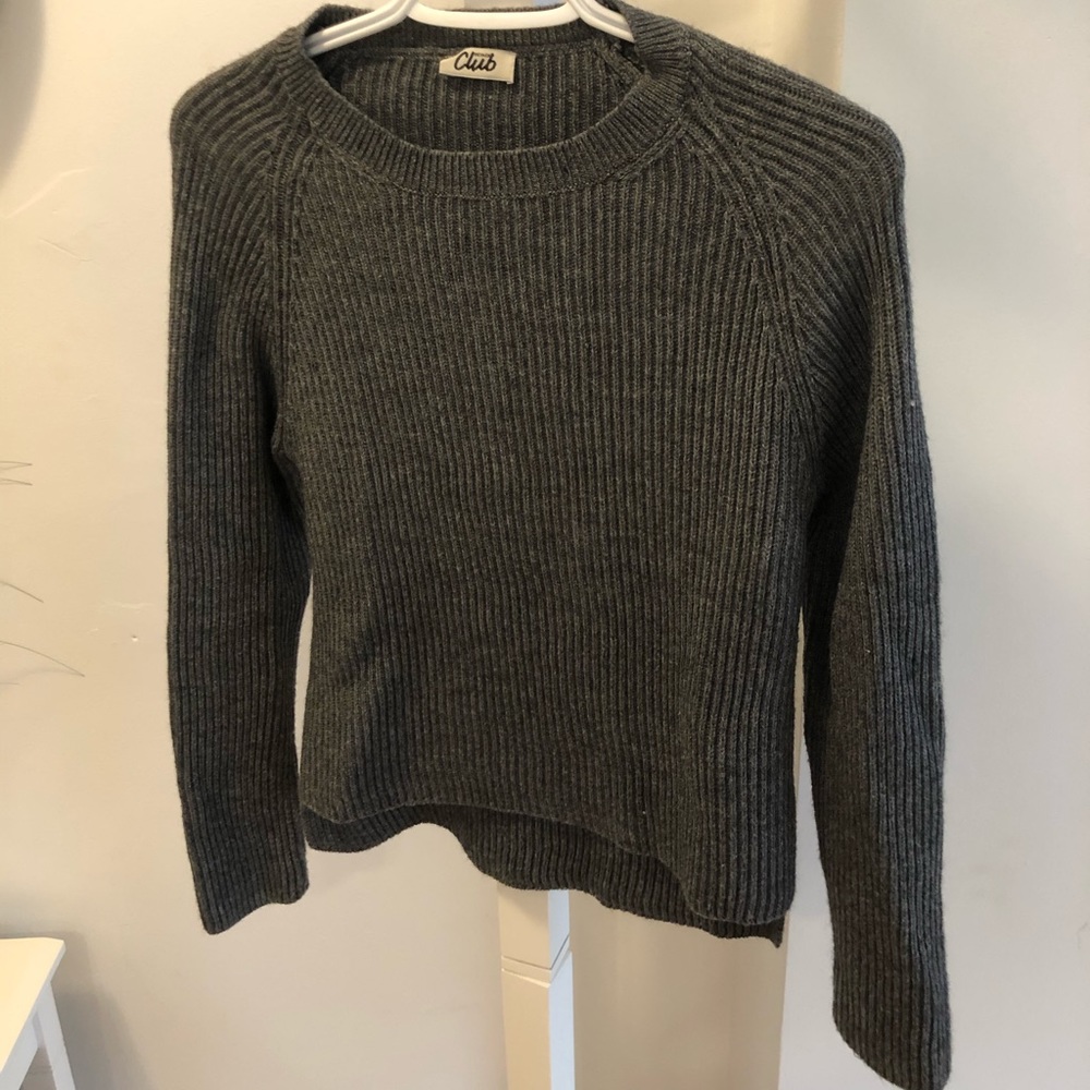 Grey cozy sweater